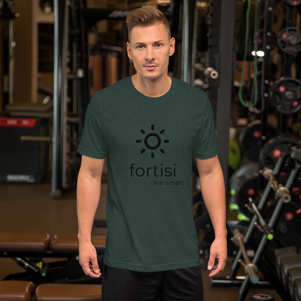 Bella + Canvas 3001 Unisex Short Sleeve Jersey T-Shirt with Tear Away Label